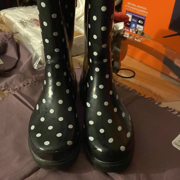 Womens rubber boots size 8 - Picture 3 of 5